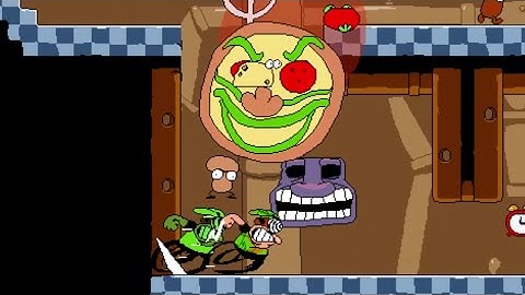 Pizza Tower: Crust Cove Lap 3 P rank (Lap HELL Hotfix mod)