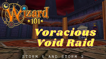 Wizard101: Voracious Void Raid Guide (Storm 1 and 2)