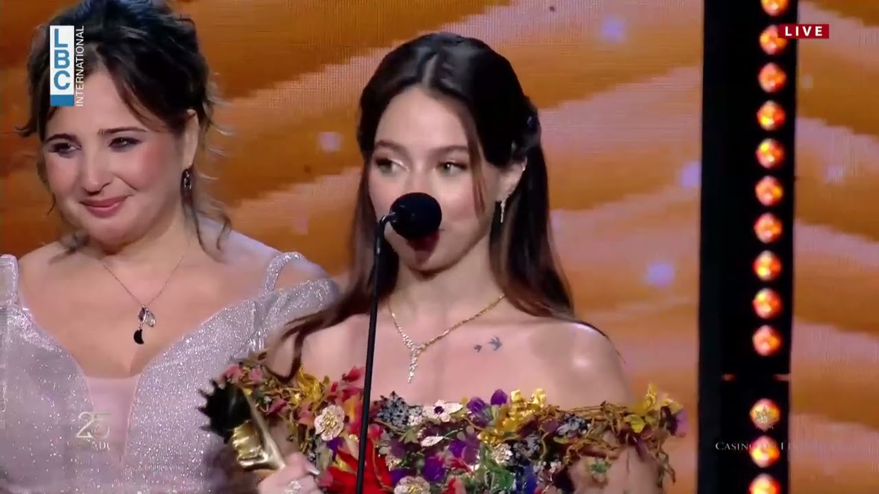 النجمة بيسان اسماعيل تحصد تكريمًا مميزًا في الموركس دور لهذا العام