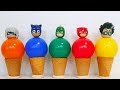 Pj Masks Disney Cars Balls Beads with Water Magic Cups, Learn Colos PJ Masks Wrong Heads