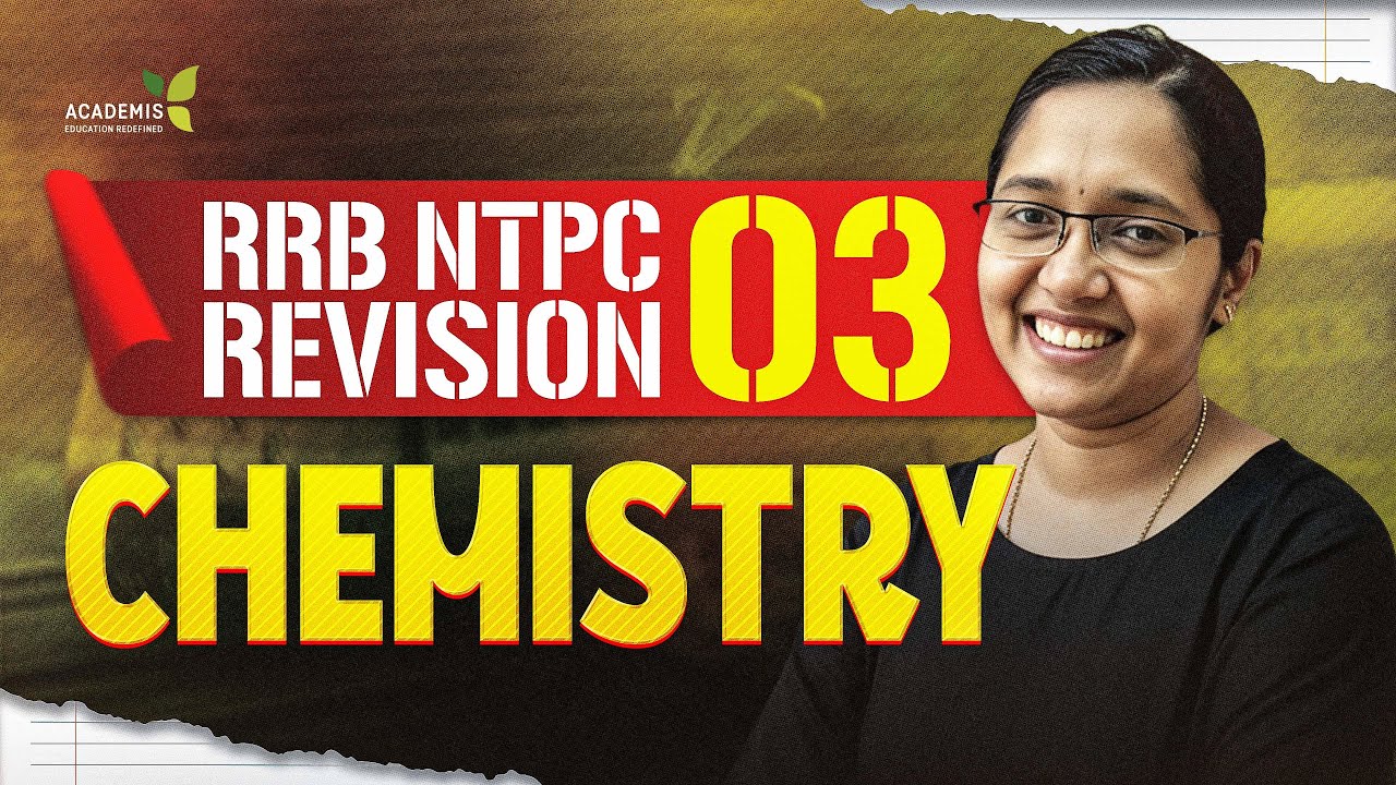 RRB NTPC Chemistry Class - ATOMIC STRUCTURE - Part 2