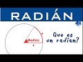 Qué es un Radián