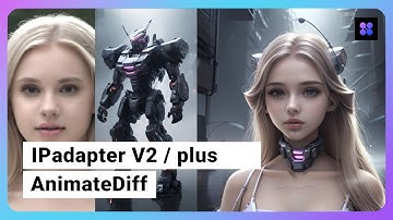 Animate IPadapter V2 / Plus with AnimateDiff, IMG2VID