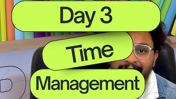Time Management explained 30 day Passion Challenge by Abhidhek Sasidharan - Mr Passionator