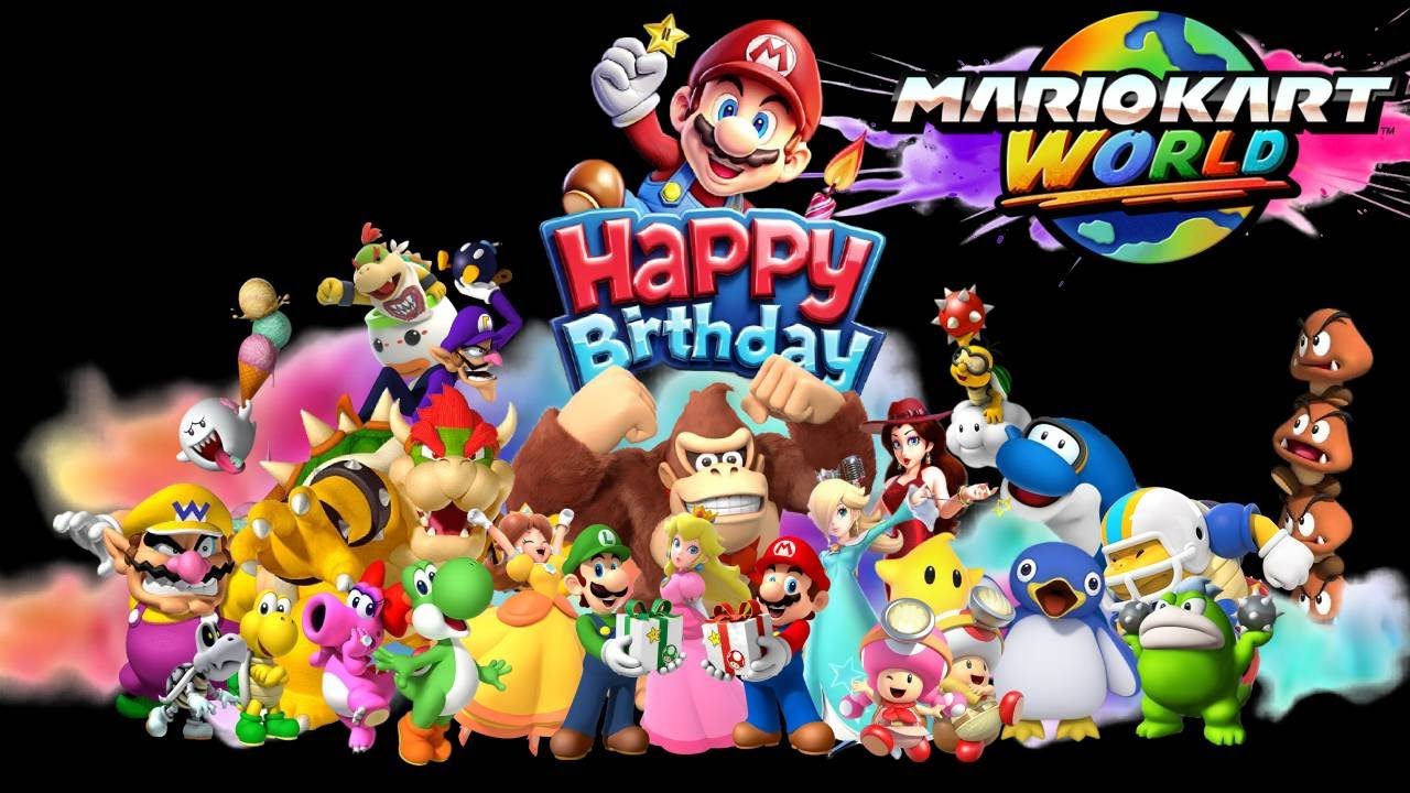 Mario Kart World - Blazn's Bday Froom - This will not end well