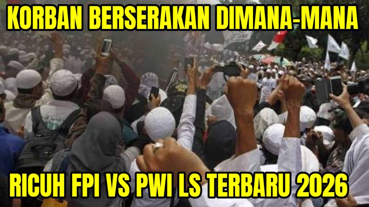 NGERI..! Pwi Ls Ladeni Tantangan FPI Jateng Untuk PE.RANG Hingga Hal ini Terjadi