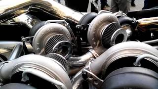 Fast look - Six turbos V8 engine - Scania Chimera