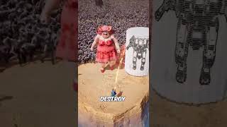 Age of Origin: Zombies vs 2 Crossbows #viralshort #viralvideo #fyp #mobilegame