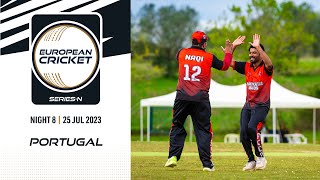 ? ECSN Portugal, 2023 | Night 8 | T10 Live Cricket | European Cricket