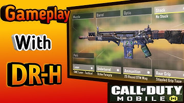 COD Mobile Gameplay With DRH Gunsmith|CODM Customization|Call Of Duty Mobile