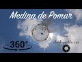 2 de Enero de 2021 en 360º - Medina de Pomar - Primera nevada del año 2021 en 360º.