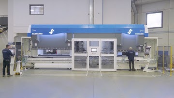 Press brakes in pairs with automatic tool changer - The advantages of Agile²