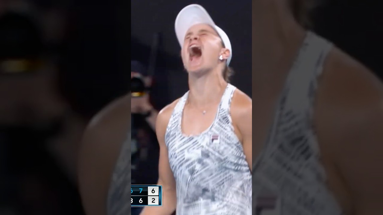 Ashleigh Barty's WINNING moment! 🏆