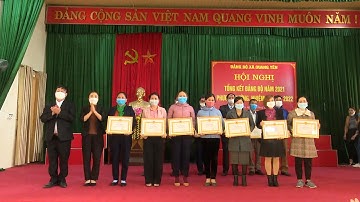 Đảng bộ xã Quang Yên tổng kết công tác Đảng năm 2021