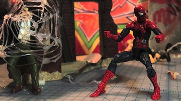 Spidey To The Rescue! - Stop Motion Spider-Man Fight