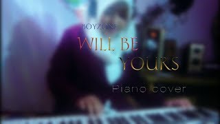 BOYZONE - WILL BE YOURS | cover piano