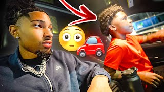 I Let Lil King Drive My Car..