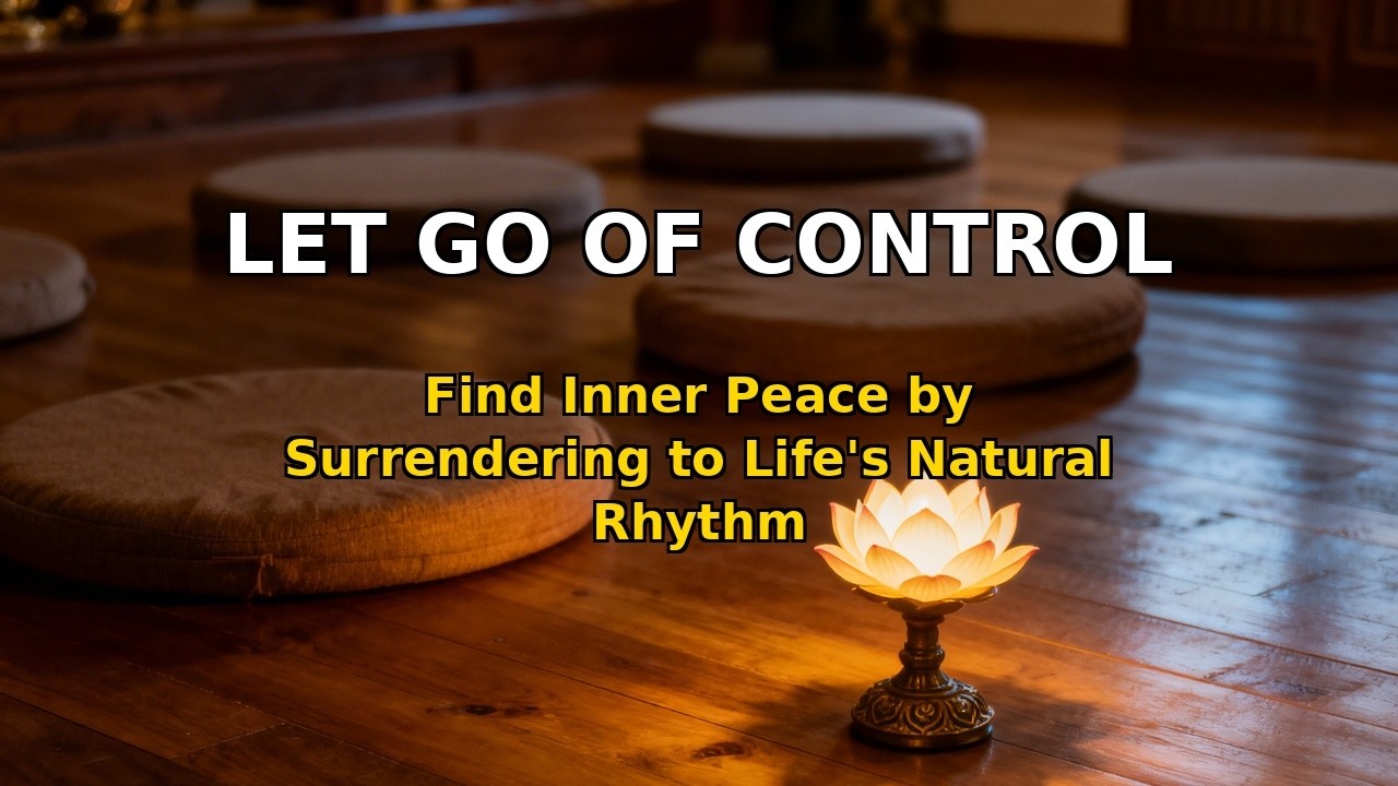 Guided Meditation to Let Go of Control: Release Stress, Embrace Uncertainty & Trust Life's Flow