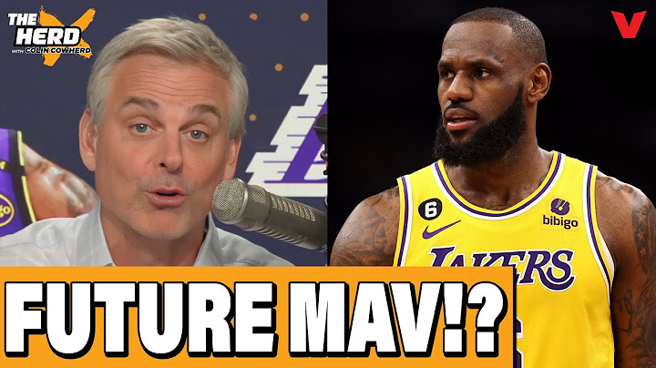 Would LeBron James LEAVE Luka & Lakers for Mavericks? | THE HERD NBA w/ Colin Cowherd