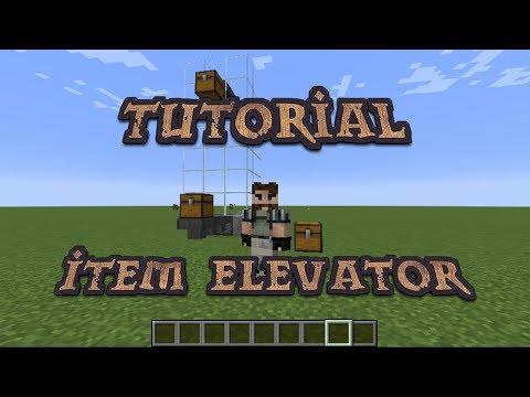 Minecraft 1.12 Item Elevator Tutorial