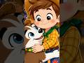 🐺🌽 A Loba Correu Para Mostrar Isso! #desenhoinfantil #musicainfantil
