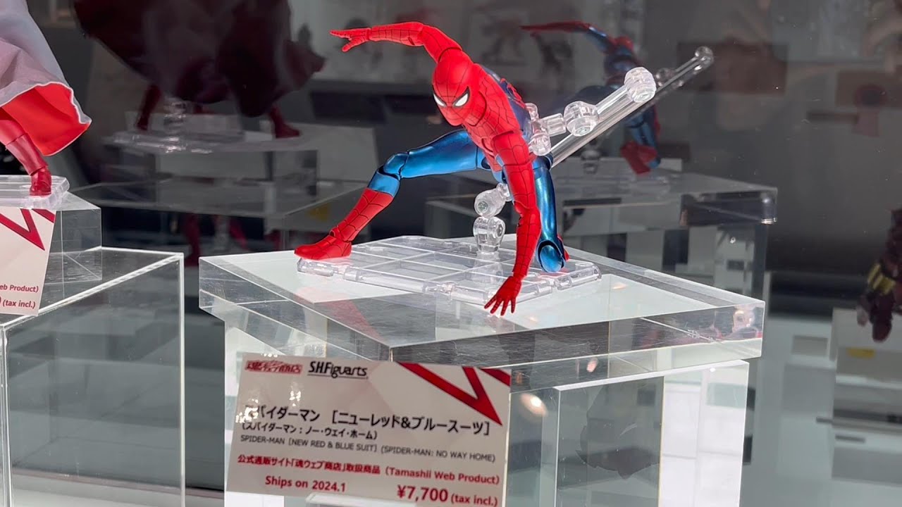 S.H.Figuarts‐スパイダーマン［ニューレッド＆ブルースーツ］（スパイダーマン：ノー・ウェイ・ホーム）-BANDAI(バンダイ)