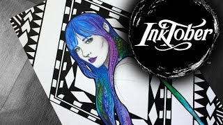 Inktober Day 7 - Elf collab #2 with Vai.Pra!