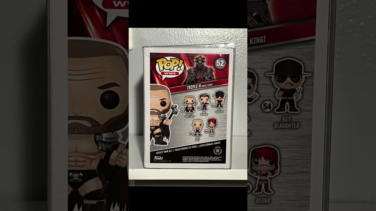 Can You Handle the Exclusive Triple H Skull King Funko Pop!?