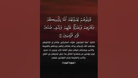 من التلاوات الرمضانية للقارئ محمود إبراهيم