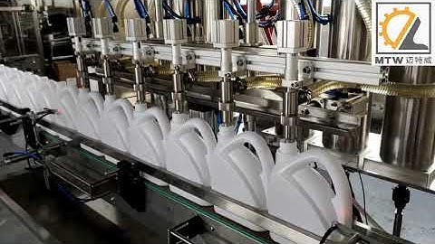 MTW--Automatic six-head servo piston filling machine