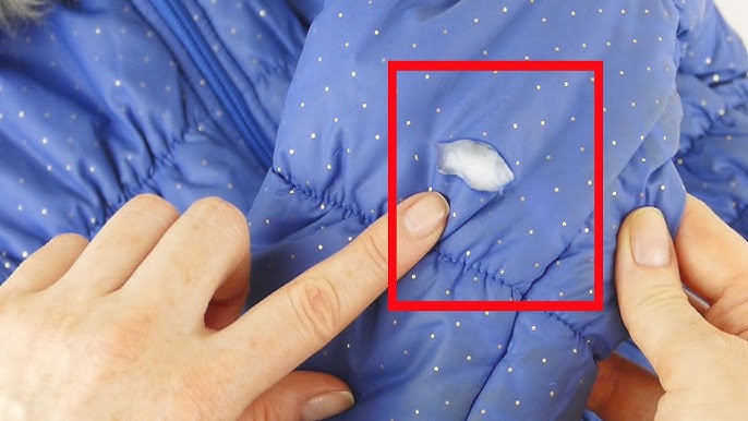 Four ways to repair a ripped down jacket - trailside to invisible fix! 