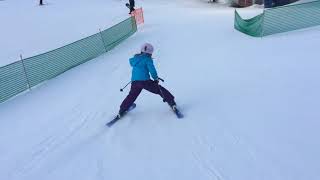 Molly ripping Echo Mountain March 6, 2020