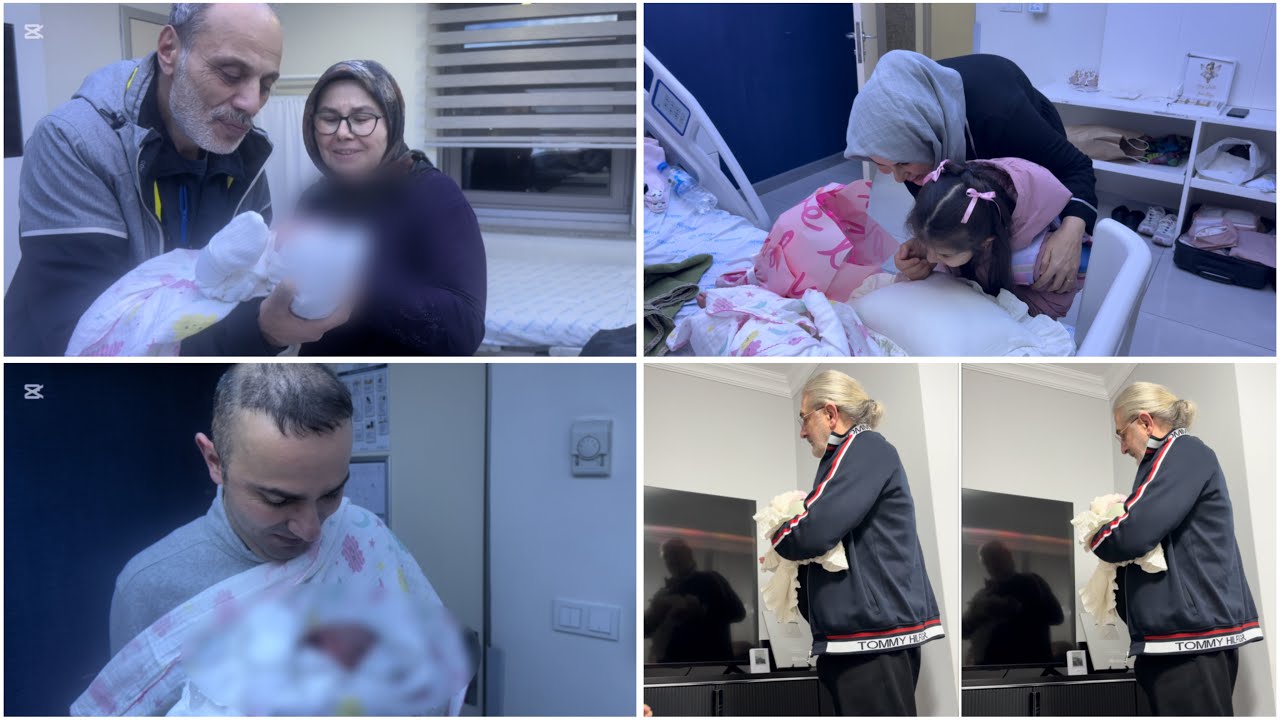 ABLA KARDEŞ İLK KARŞILAŞMA | AİLEMİN BEBEĞE İLK TEPKİLERİ | İSMİ KULAĞINA OKUNDU