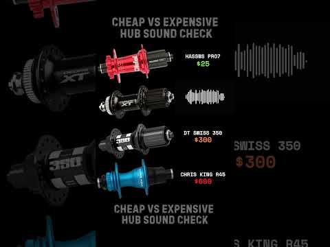 🤑 $25, $100, $300, $600 Hub Sound Check: HASSNS PRO7, SHIMANO DEORE XT, DT SWISS 350, CHRIS KING R45