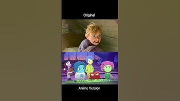 Inside Out 2 Original vs Anime (Inside Out Animation)