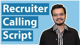 HR Recruiter Calling Script | Excel Sheet Sample | Candidate | Recruiter Training