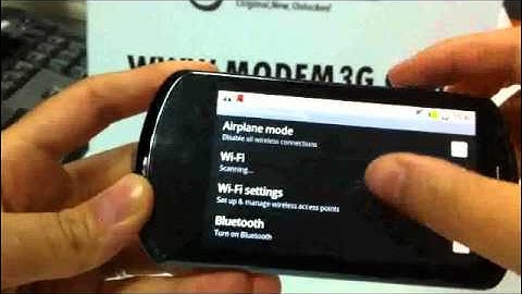 Huawei U8800 IDEOS X5 Android Hands on