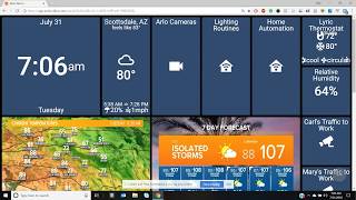 ActionTile Display Setting to emulate Fire 8" HD tablet