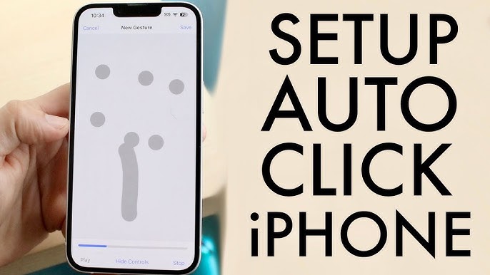 Auto Clicker for iPhone iPad, Simulated Finger Continuous Clicking, Phone  Screen Device Speed Clicker for Android IOS, Adjustable Automatic Physical