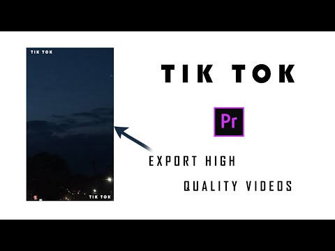 Como Editar alta qualidade TiKToK vídeos no Adobe Premiere Pro Tutorial