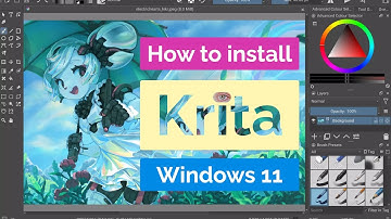 How to install Krita on Windows 10 / Windows 11
