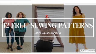 Free Plus Size Sewing Patterns Diy Curvy Capsule Wardrobe And Fat Fashion