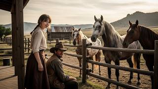 A Wild Mustang Led His Mare Straight To Her Fence Line, The Cowboy Followed And Never Left