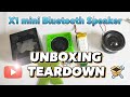 UNBOXING AND FULL TEARDOWN X1 MINI BLUETOOTH SPEAKER.🛠️