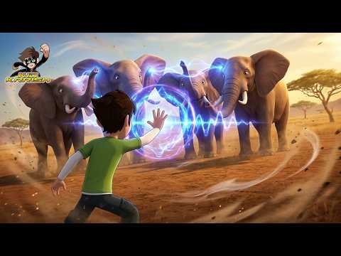 Kid Krrish |Kid Krrish Can Communicate with Elephants! 🐘✨| Kid Krrish HINDI Movie