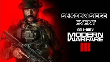 Call Of Duty Modern Warfare 2: Shadow Siege FULL Event [NO COMMENTARY]