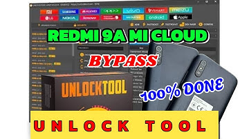 REDMI 9A ( Mi Cloud ) Bypass Unlock Tool 100% Done #foryou #unlocktool #micloud #userlock #redmi9a 