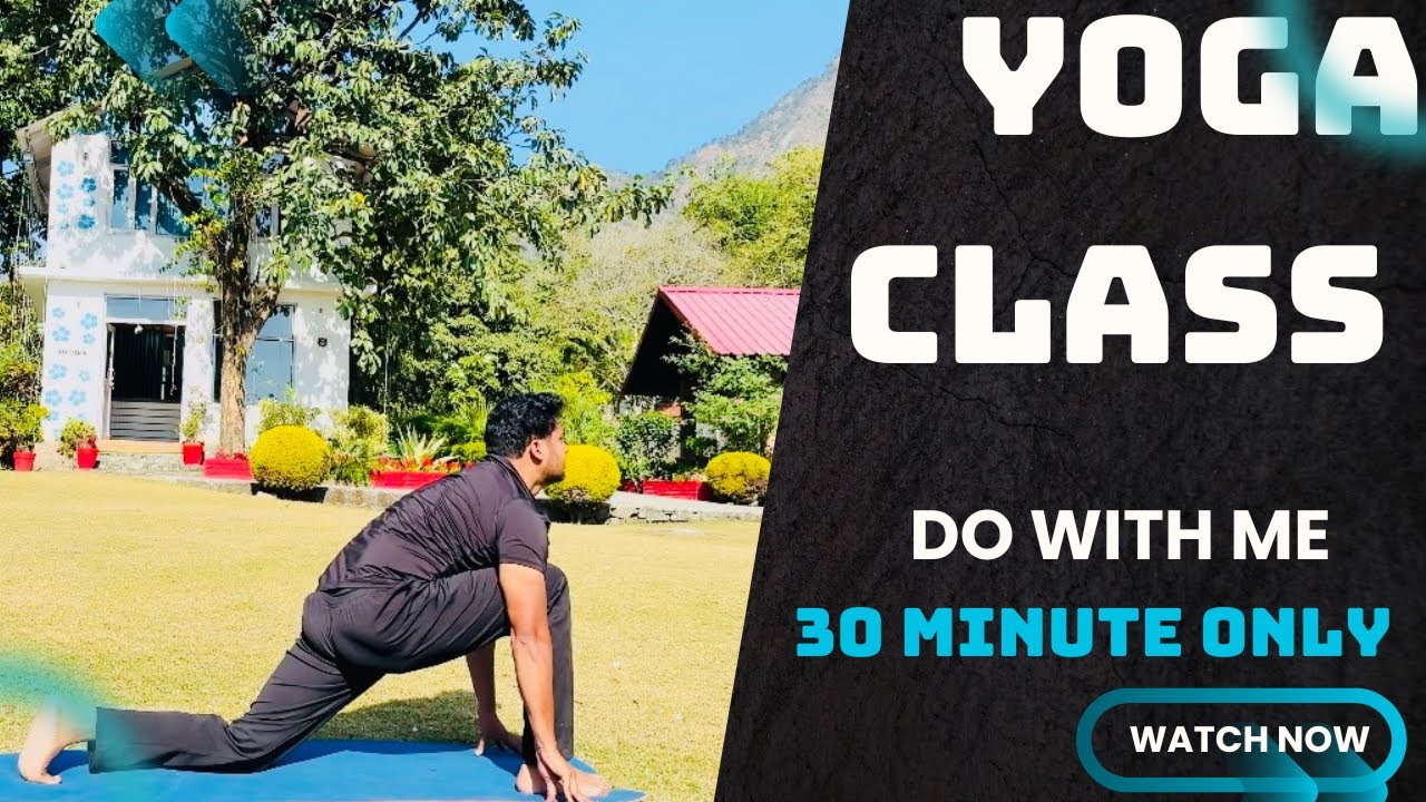 30 Minute Yoga For Beginners | Full Body Stretch & Flexibility # ...