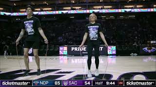 Sacramento Kings Halftime Show Highlights