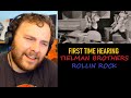 FIRST TIME HEARING Tielman Brothers - Rollin Rock on Live TV show 1960